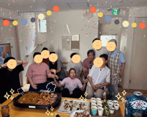 グループホーム向日葵の入居者の様子